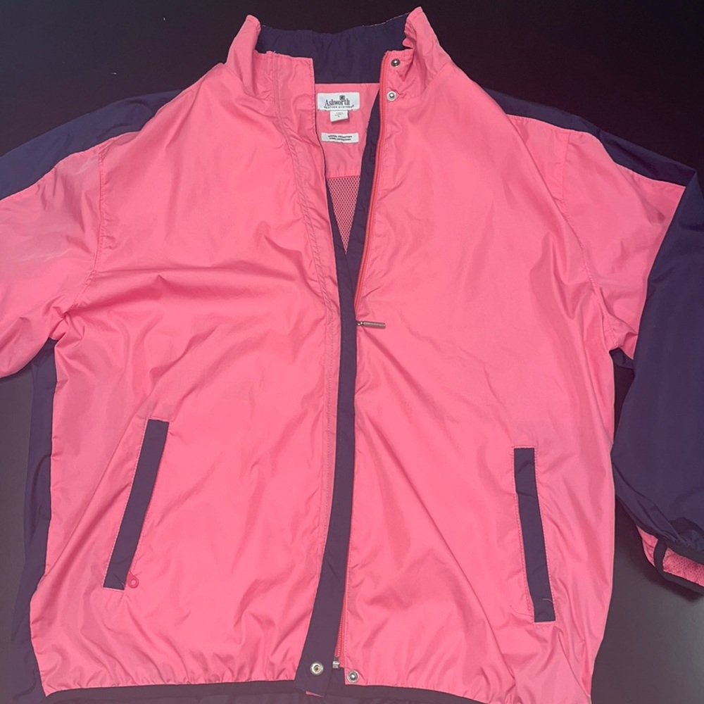Ashworth golf windbreaker jacket L